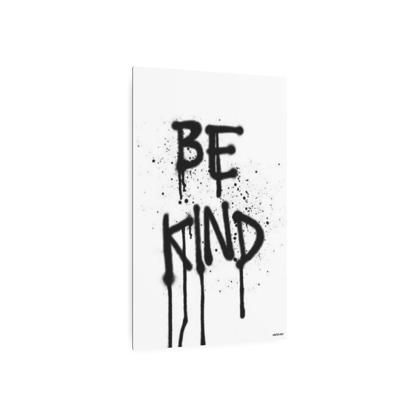 GNFD BE KIND Metal Art Sign